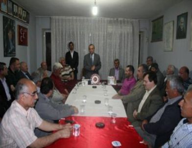 İznik İlçe Teşkilatından Topçu'ya Tam Destek