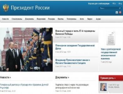 Kremlin İnternet Sayfasına Hacker Saldırısı