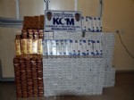 Alanya'da 8 Bin 500 Paket Kaçak Sigara Ele Geçirildi