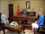 MERSIN VALISI - Hülya Ertürk Koç’tan Vali Güzeloğlu’na Ziyaret