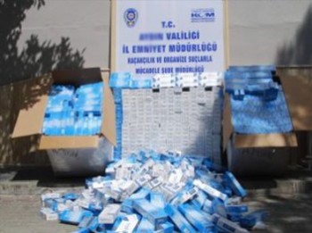 720 Paket Kaçak Sigara İle 2 Kişi Gözaltına Alındı