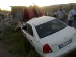 Kamyonla Otomobil Çarpıştı: 1 Ölü, 4 Yaralı