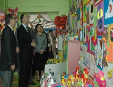 Öğrenciler Hayal Dünyasını Sergiledi