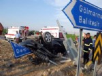 TAYTAN - Salihli’de Trafik Kazası 5 Yaralı