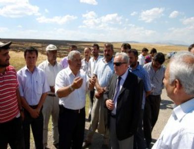 Bin Dönümlük Ekili Alan Yandı