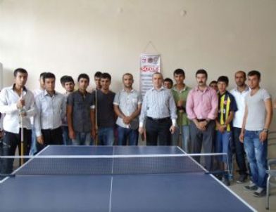 Dargeçit'te Masa Tenisi Turnuvası Finali Yapıldı