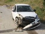 BOĞAZKÖY - Kontrolden Çıkan Otomobil Takla Attı: 1 Yaralı
