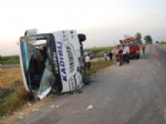 Ceyhan'da Yolcu Otobüsü Devrildi: 1 Ölü, 19 Yaralı