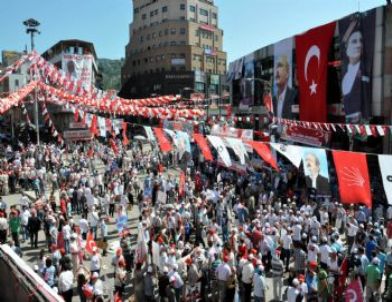 CHP’nin Zonguldak Mitingi