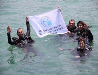 Rize Belediye Başkanı Halil Bakırcı Önce Yüzdü Sonra Tüplü Dalış Yaptı