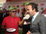CAHIT ALTUNAY - Mustafa Topaloğlu, Ece Gürsel İle Yarıştı