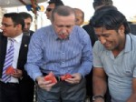 Erdoğan il kongresi sonrası Şanlıurfa 'yı dolaştı