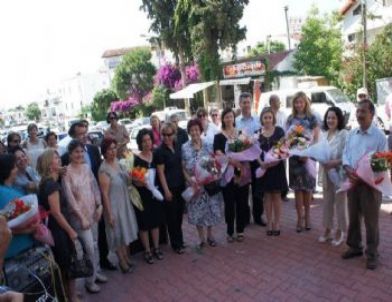 Datçalı Bayanlar El Becerilerini Sergiledi