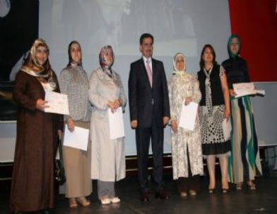 'Geleceğimizi Yetiştiriyoruz' Projesinde Sertifikalar Verildi