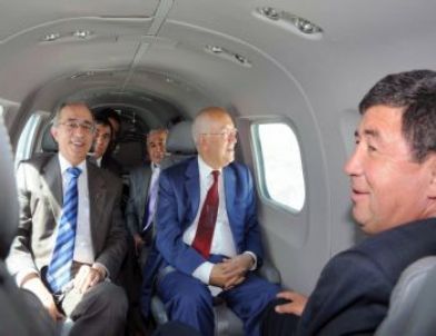 Başkan Yaşar, Yenimahalle'ye Havadan Denetledi