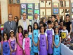İBRAHIM YURDAKUL - Sanat Merkezindeki Çocuklar Sergi Açtı