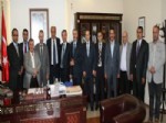 BAHRI ŞAHIN - Tübiad’dan Başkan Yücelik’e Ziyaret