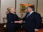 TARABYA KÖŞKÜ - Cumhurbaşkanı Gül, Clinton’u Kabul Etti