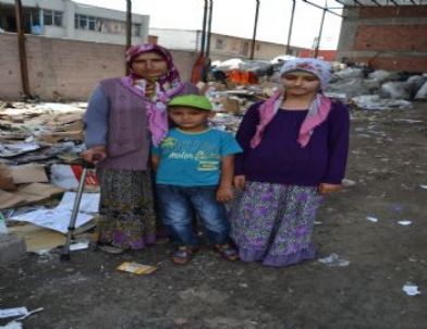 Geçimlerini Kağıt ve Plastik Toplayarak Sağlıyorlar