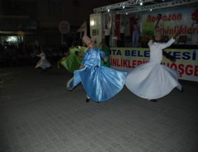 Ramazan Etkinliğinde Semazenler Büyüledi