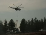 YANGIN HELİKOPTERİ - Yangına Helikopterli Müdahale