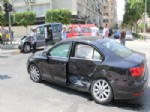 IŞIK İHLALİ - Adana'da Trafik Kazası: 5 Yaralı
