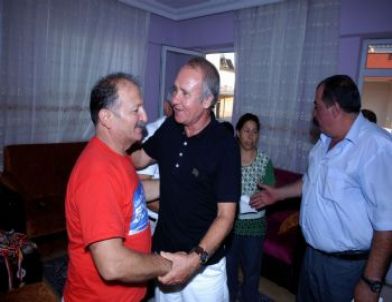 Evcilmen’den Olimpiyat Şampiyonu Çakır’nın Ailesine Ziyaret