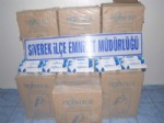 Siverek’te 4 Bin 500 Paket Kaçak Sigara Ele Geçirildi