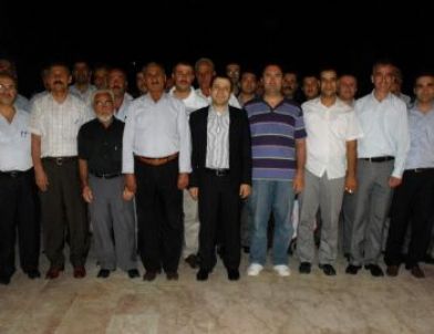 Kaymakam Arık'a Veda Yemeği Verildi