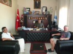 ASMALı KONAK - Cihan Okan’dan Küçükköy Belediye Başkanı Mesut Ergin’e Ziyaret