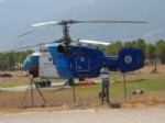 Fethiye’de Düşen Helikopterin Yerine Yenisi Geldi