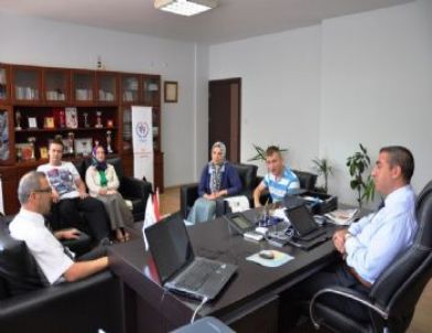 Otistik Çocuklardan Gençlik ve Spor İl Müdürlüğüne Ziyaret