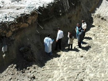 İnşaatın temel kazısında öyle bir şey çıktı ki...