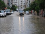 PAZAR ESNAFI - Bafra’da Sağanak Yağmur