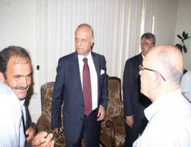 Sağlam, Hemşerileri İle Bayramlaştı