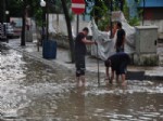 SU TAŞKINI - Milas’ta Ağustos'ta Yağmur Manzaraları