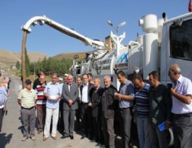 İl Özel İdaresi Makine Parkına Vidanjör Desteği