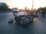 Kaskını Takmayan Motosiklet Sürücüsü Öldü