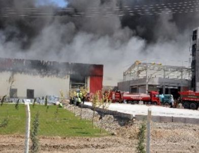 Konya Şeker'in Et ve Süt Üretim Tesisinde Yangın!