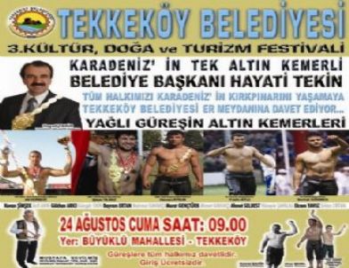 Tekkeköy Güreşlere Hazır