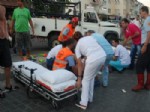 ÜÇPıNAR - Turistleri Taşıyan Cip Kaza Yaptı: 13 Yaralı