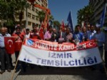 ÖFKELI KALABALıK - İzmir’de Teröre Tepki Eylemi