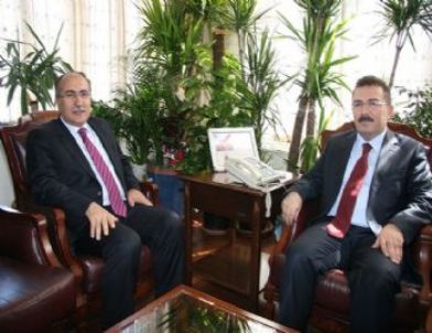 Nevşehir Valisi’nden Aksaray Valisi’ne Ziyaret