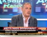 FATİH ALTAYLI - Fatih Altaylı canlı yayında Akşam gazetesine saydırdı