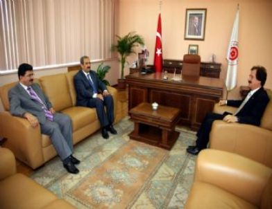 Doğan Ürgüp Rektör Kocacık’ı Ziyaret Etti