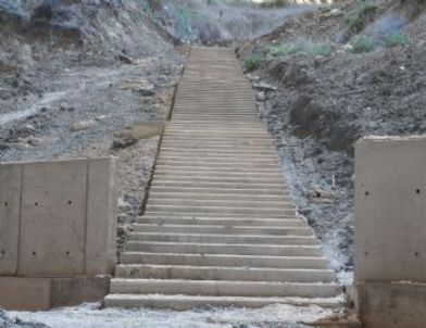 Gürpınar Sahiline 210 Metrelik Merdiven