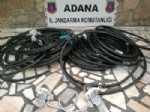 Kablo Hırsızlığı Yapan Şüpheliler Suçüstü Yakalandı
