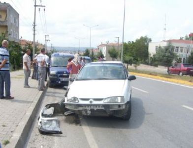 Bafra’da Kaza: 1 Yaralı
