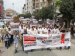 ERITRE - İnegöl'de 'mazlumlara Destek Zalimlere Lanet' Yürüyüşü
