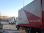 AFET KOORDINASYON MERKEZI - Suriyelilere İnsani Yardım Malzemesi Gönderildi
